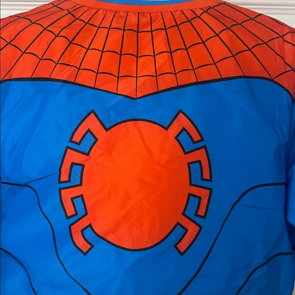 Marvel Kids Spider-Man Jacket with Pockets And Zip Up, Blue and Red - Picture 8 of 8
